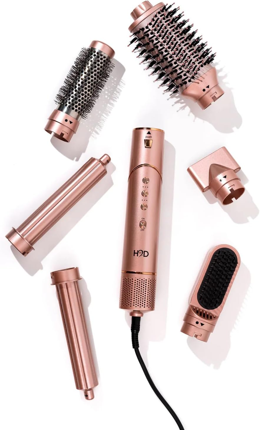 H2D Ultra Styler 6-In-1 Hair Multi-Styler - Rose Gold image number 4
