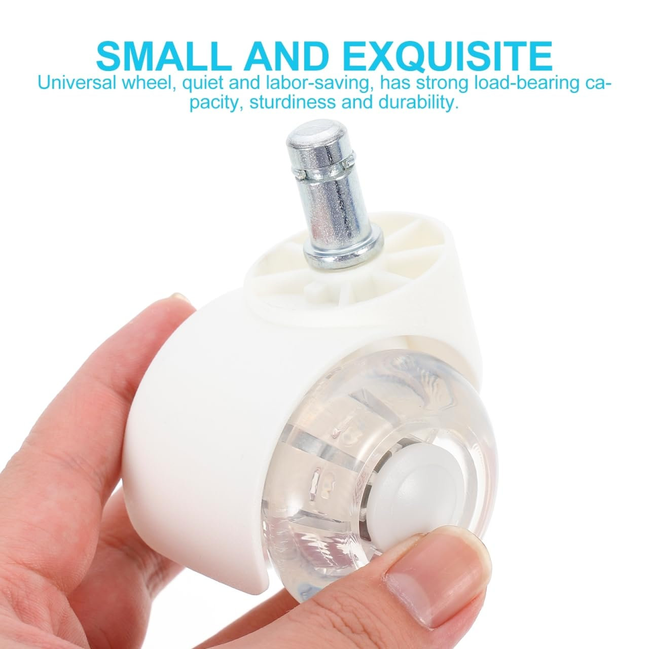 Cabilock Caster Wheels for Chair 5Pcs Replacement Caster Wheels -Directional for Office Easy Installation for Heavy Furniture image number 1