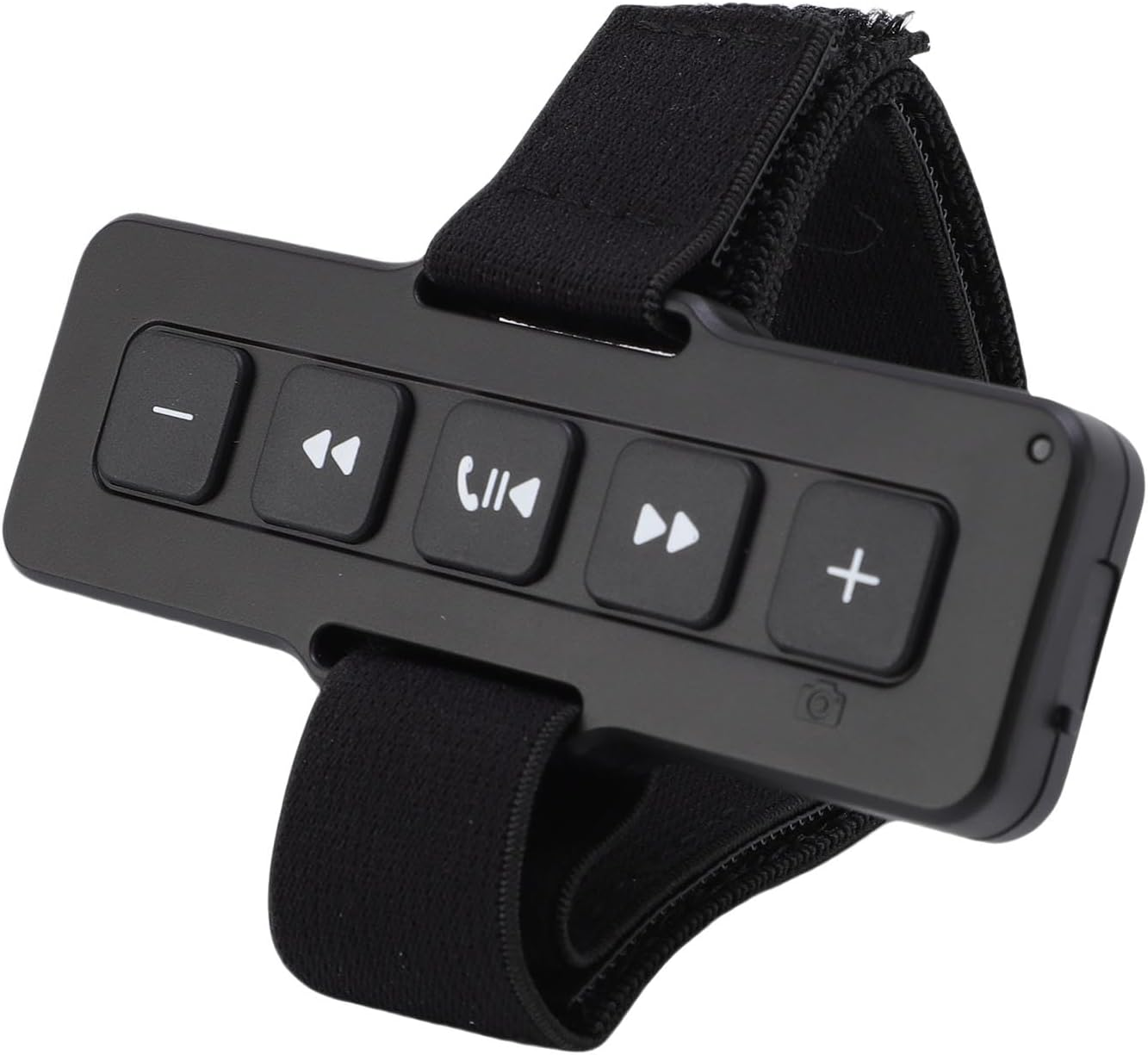 Bluetooth Media Buttons Remote, Strap Type Wireless Music and Volume Remote Controller for Cars Bikes Motorcycles, Universal Steering Wheel Control Buttons for Phones Tablets image number 6