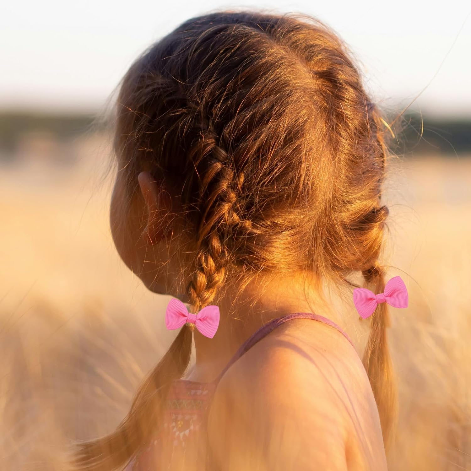 40Pcs Baby Girl Hair Ties, 20 Colors Candy Bow Ponytail Holders, Toddler Hair Ties, Non-Slip Pony Tail Holder, Small Rubber Bands for Infants Toddlers Girls image number 2