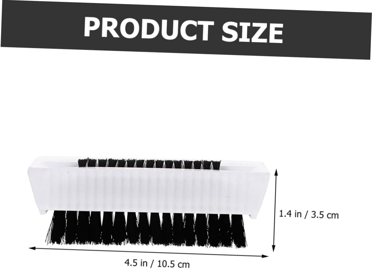 LIFKOME 3Pcs Double Sided Nail Cleaning Brush for Daily Use Durable Comfortable Grip for Home Travel Outdoor Nail Care image number 3