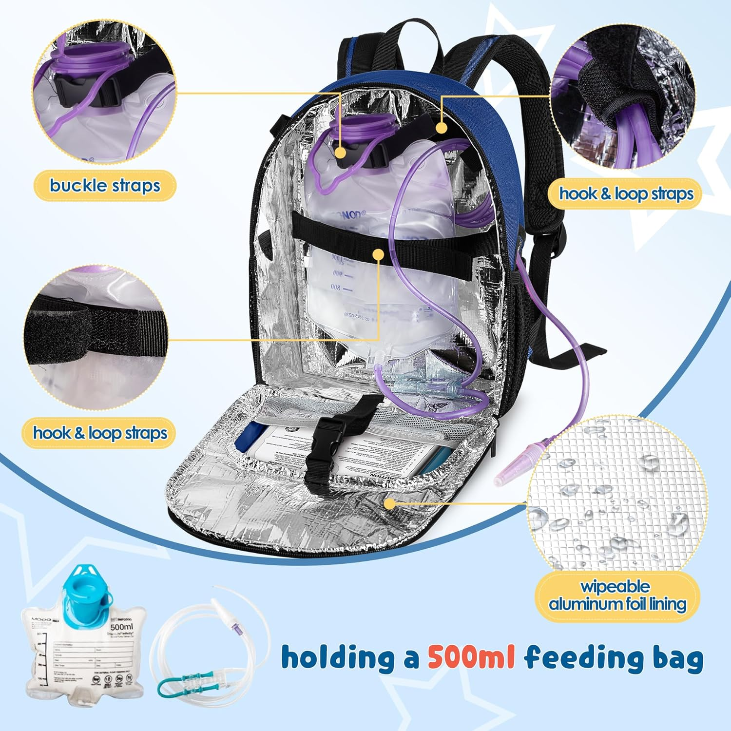 LUXJA Feeding Tube Backpack image number 5