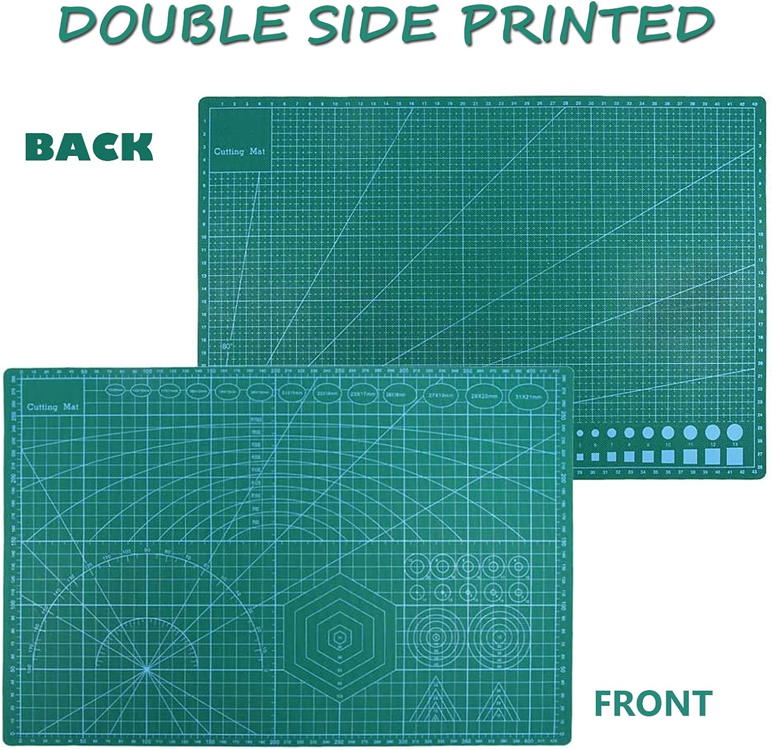 Self Healing Colourful Cutting Mat A3(45X30Cm), Great for Scrapbooking, Quilting, Sewing and All Arts & Crafts Projects A3 image number 6