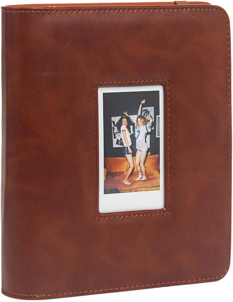 LAYOMI 288 Pockets Photo Album for Fujifilm Instax Mini 11 12 40 90 Evo Liplay Instant Camera, Photo Album for Polaroid Kodak HP Zink 2X3" Photo (White)