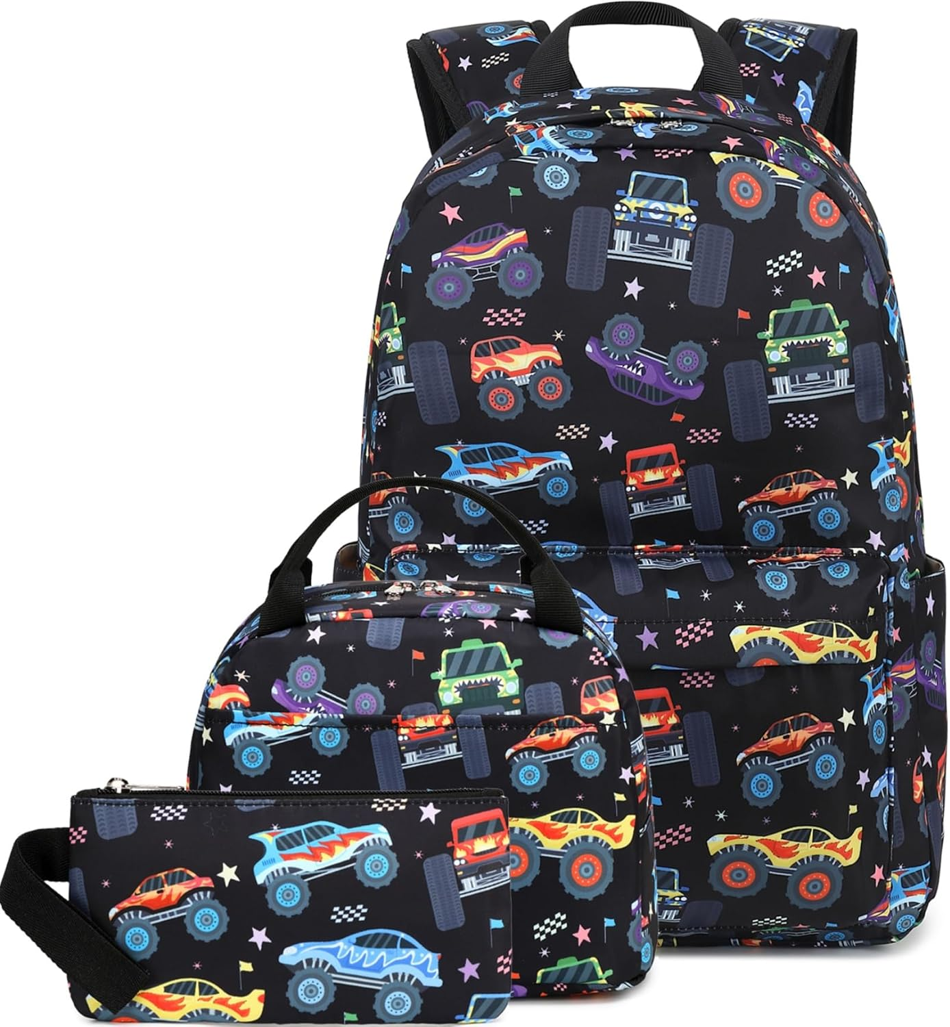 CAMTOP School Backpack for Kids, Girls Boys Backpack with Lunch Box Kindergarten Elementary Bookbag Set for Age 4-10