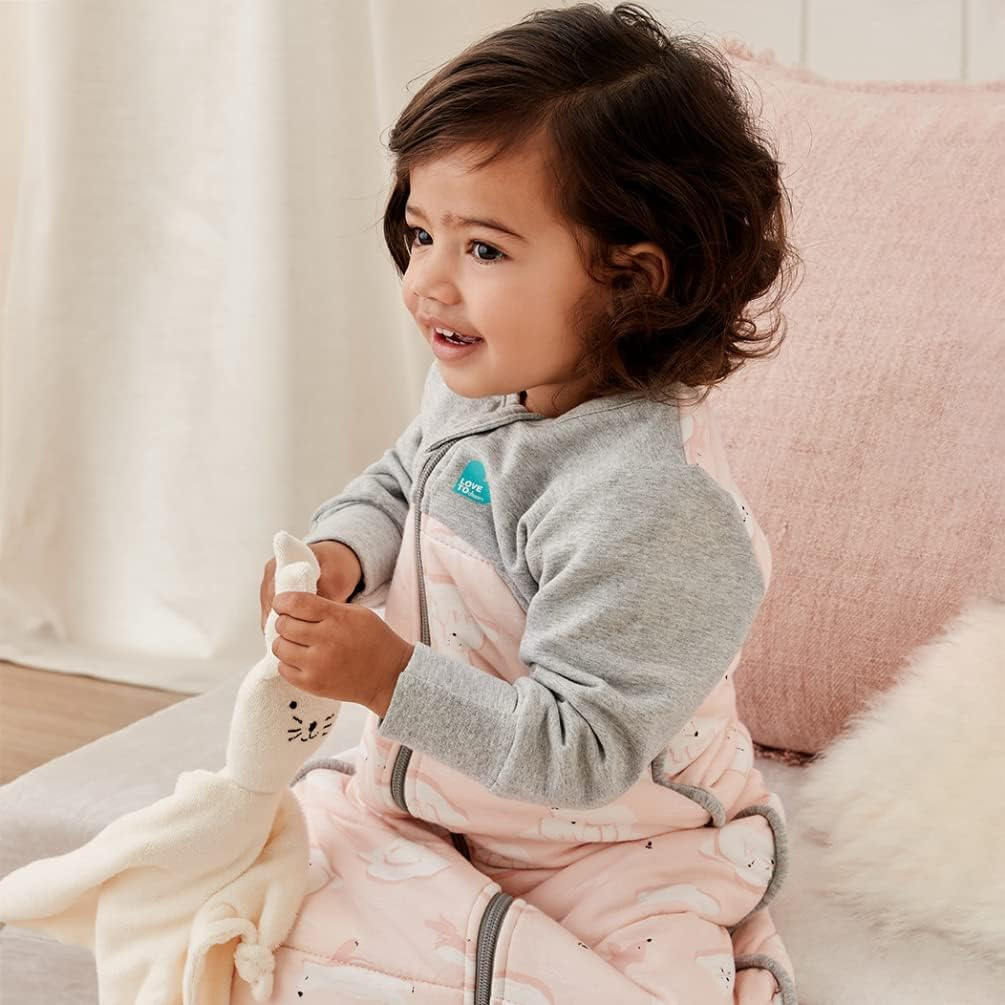 Love to Dream Sleep Bag, Extra Warm for Winter, 100% Cotton Fill, Twin Zipper, Baby Sleep Bag, 3.5TOG Wearable Blanket image number 4