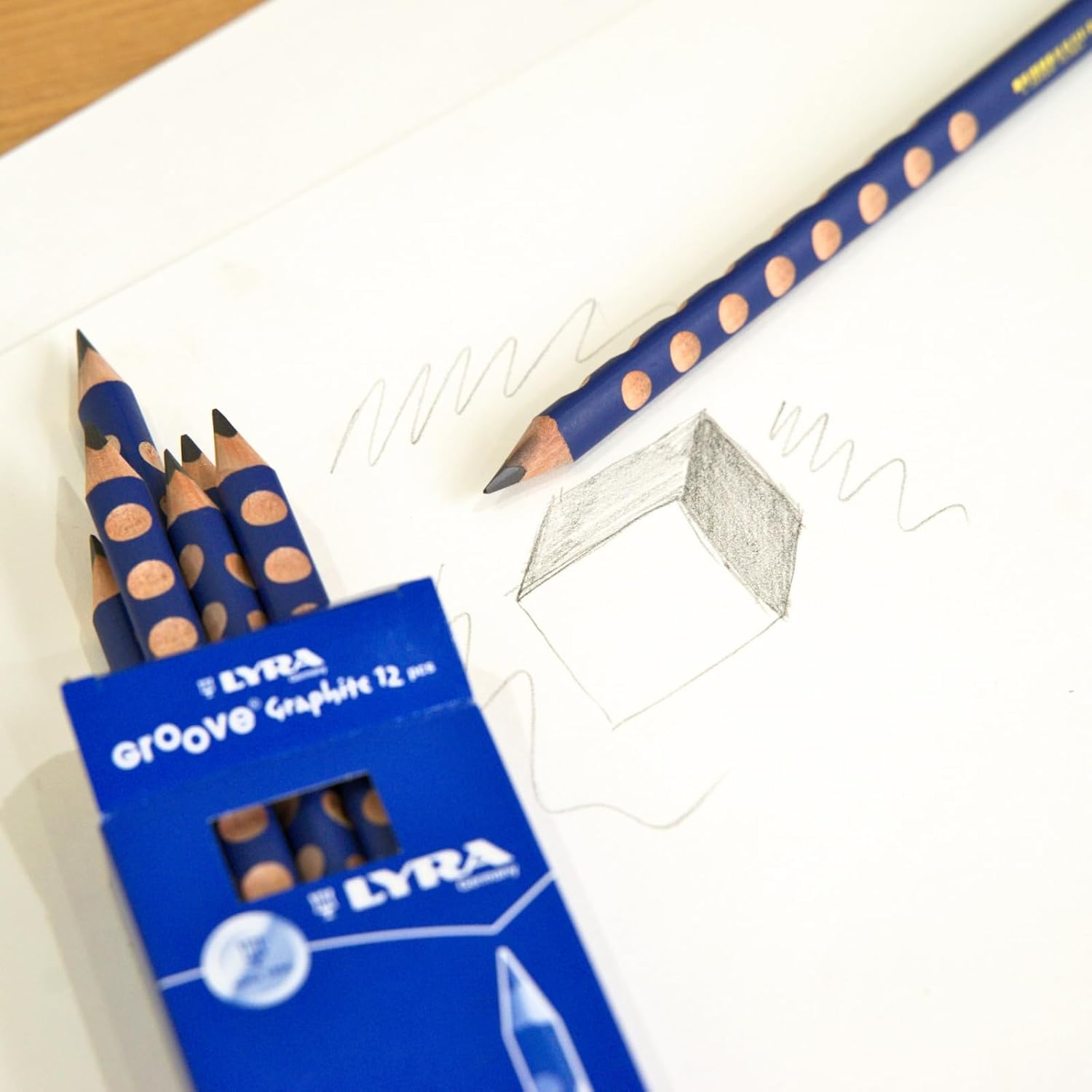 Lyra Groove Graphite Pencils (Pack of 12) image number 1