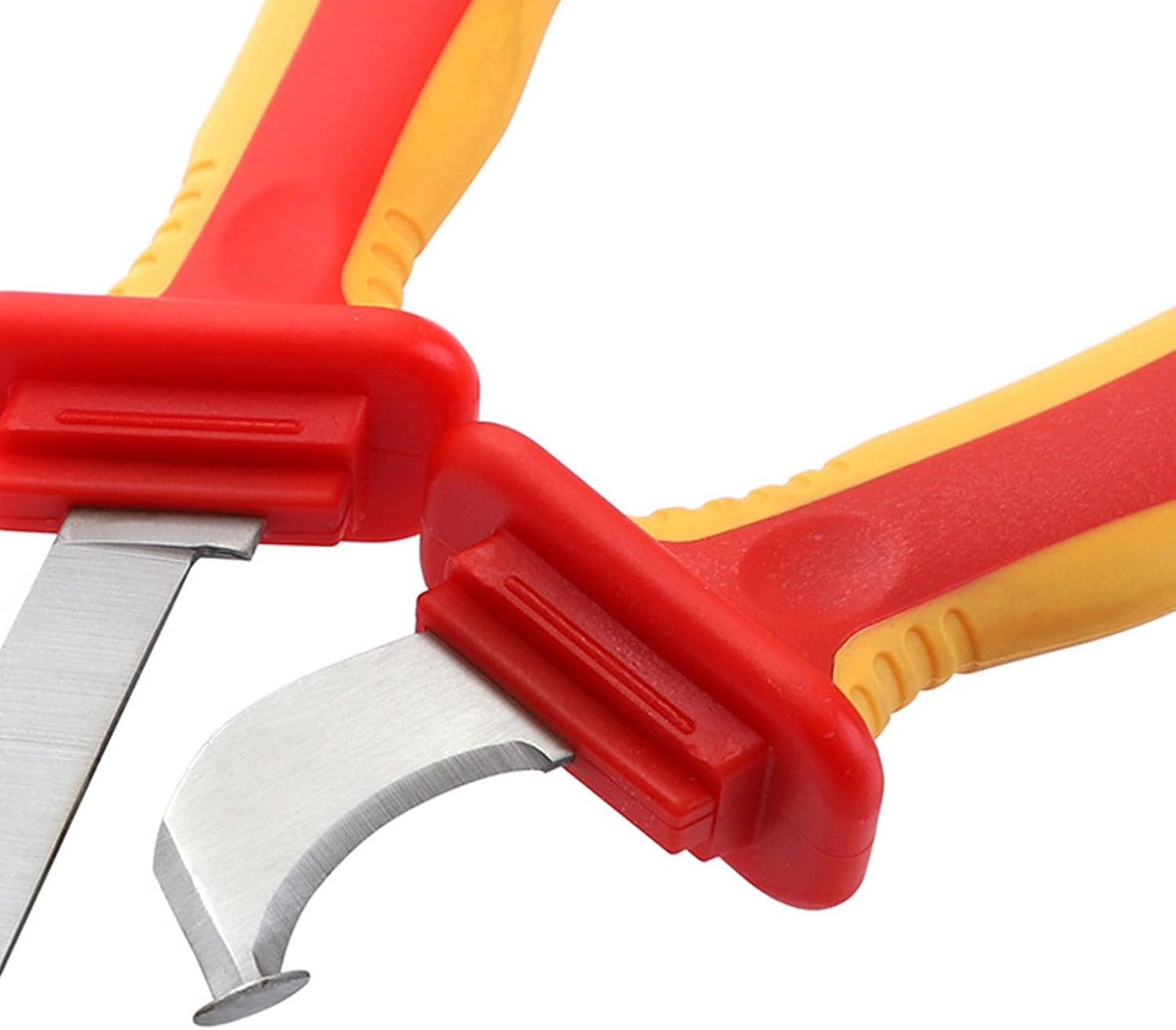 Insulated Sheathing Knife Fast Strip Cable Stripper Cutter Wire Stripping for Electricians and Telecom Use image number 1