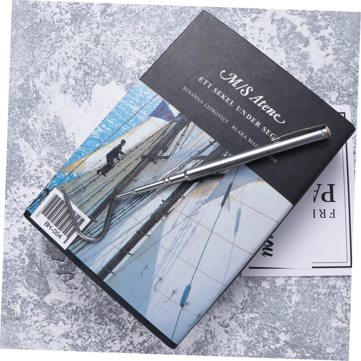 Generic Snake Tool Garbage Picker Spider Reptiles Sewer Cleaning Hook Handle Snake Hooks and Grabbers Snake Hook for Ball Reptile Handling Equipment Reptile Decor Poles Net Rat Kit Silver image number 6