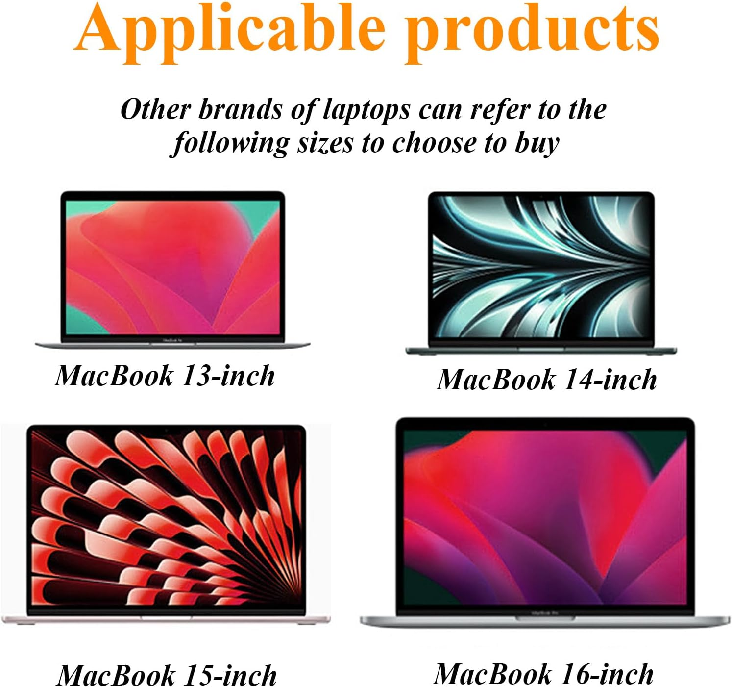 Luojinluoda Screen Keyboard Imprint Protection Microfiber Liner and Cleaning Cloth - Includes Keyboard Cover Cloth, Laptop Accessories for Macbook Pro (15 & 16'' Macbooks) image number 2