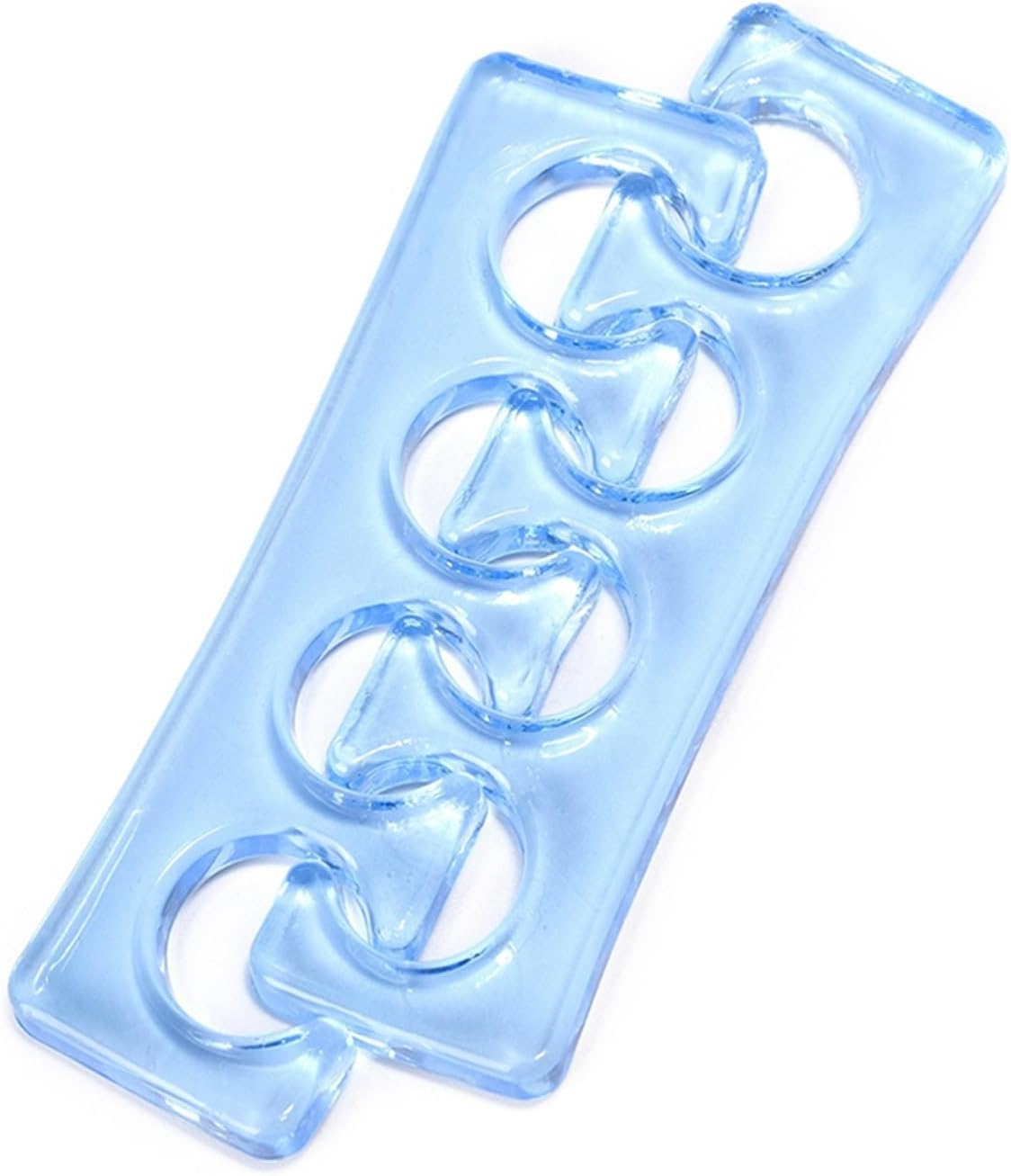 KADS Toe Separator Nail Art Toe Finger Dividers for Nail Polish Repeatable Washable Toenail Separator Soft Pedicure Manicure Tool for Nail Salon & Home Use (Pink)