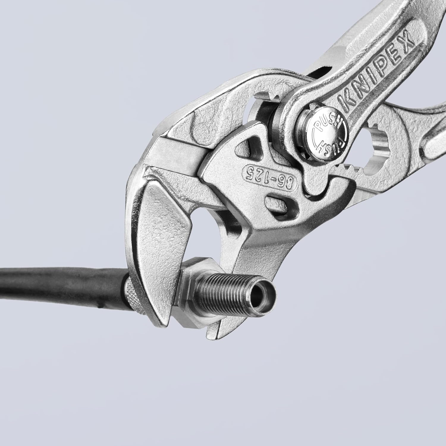 Knipex 86 03 125 Mini Plier Wrench with 11 Adjustment Positions image number 4