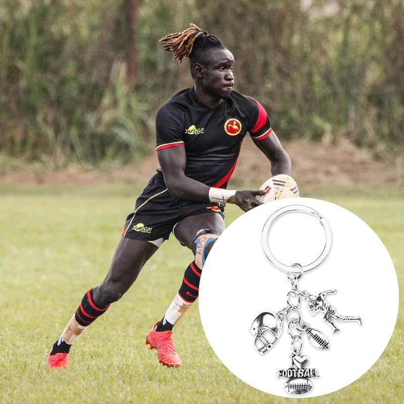 Basketball Soccer Football Sports Keychain Gifts for Boys Girls Women Men Sports Lover Gift Accessories Decorations Keepsake image number 6