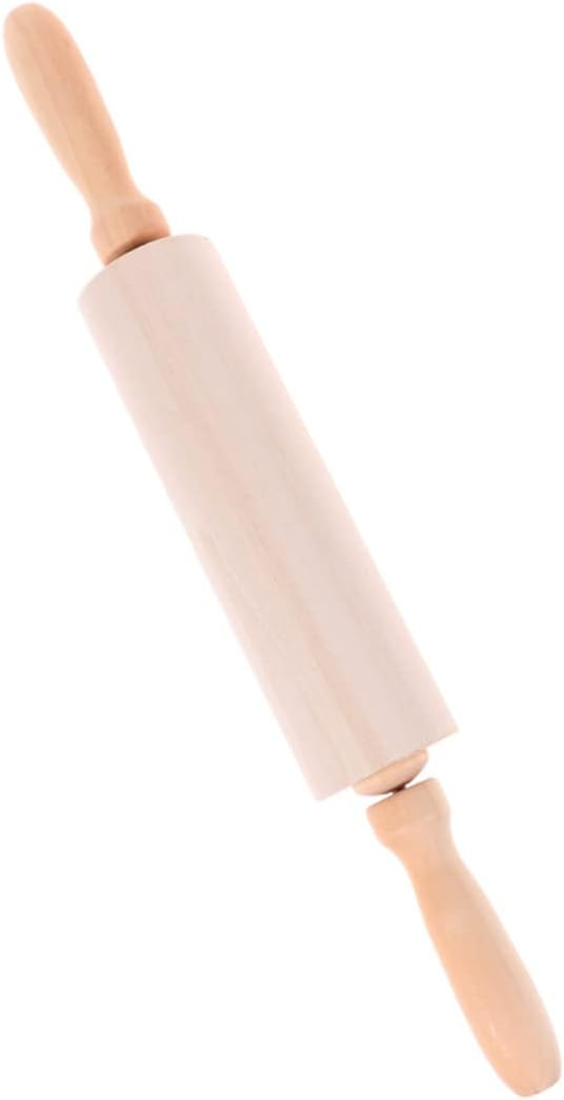Christmas Wooden Rolling Pin Plain Dough Roller for Baking Kitchen Tool for Cookie and Pizza Preparation image number 5