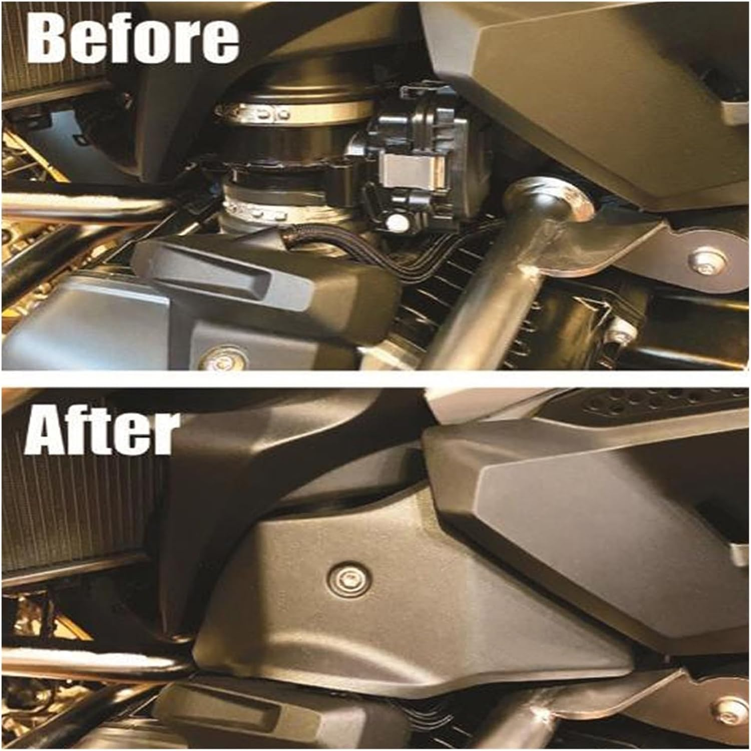 R1250GS 2021 2020 Motorcycle Accessories Throttle Body Guard Protective Cover Compatible with R1200GS R 1200 1250 GS 2019 2018 2017 image number 4