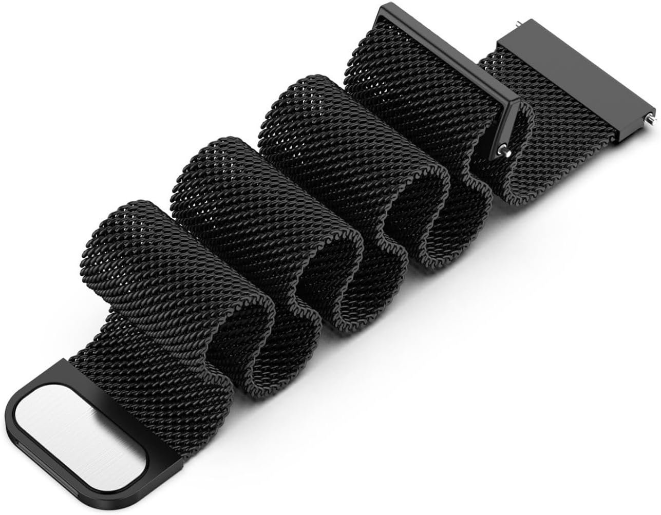 GIOPUEY Magnetic Bracelet Compatible with Nothing CMF Watch 3 Pro, Braided Stainless Steel Strap, Wear-Resistant, Magnetic, Replacement Strap