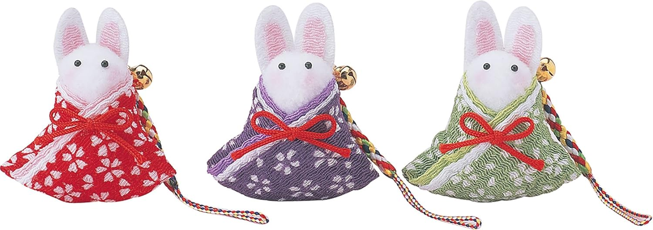 Panami S-109 Crepe Kit, Calling Happiness, Color Keychain, Flower Rabbit