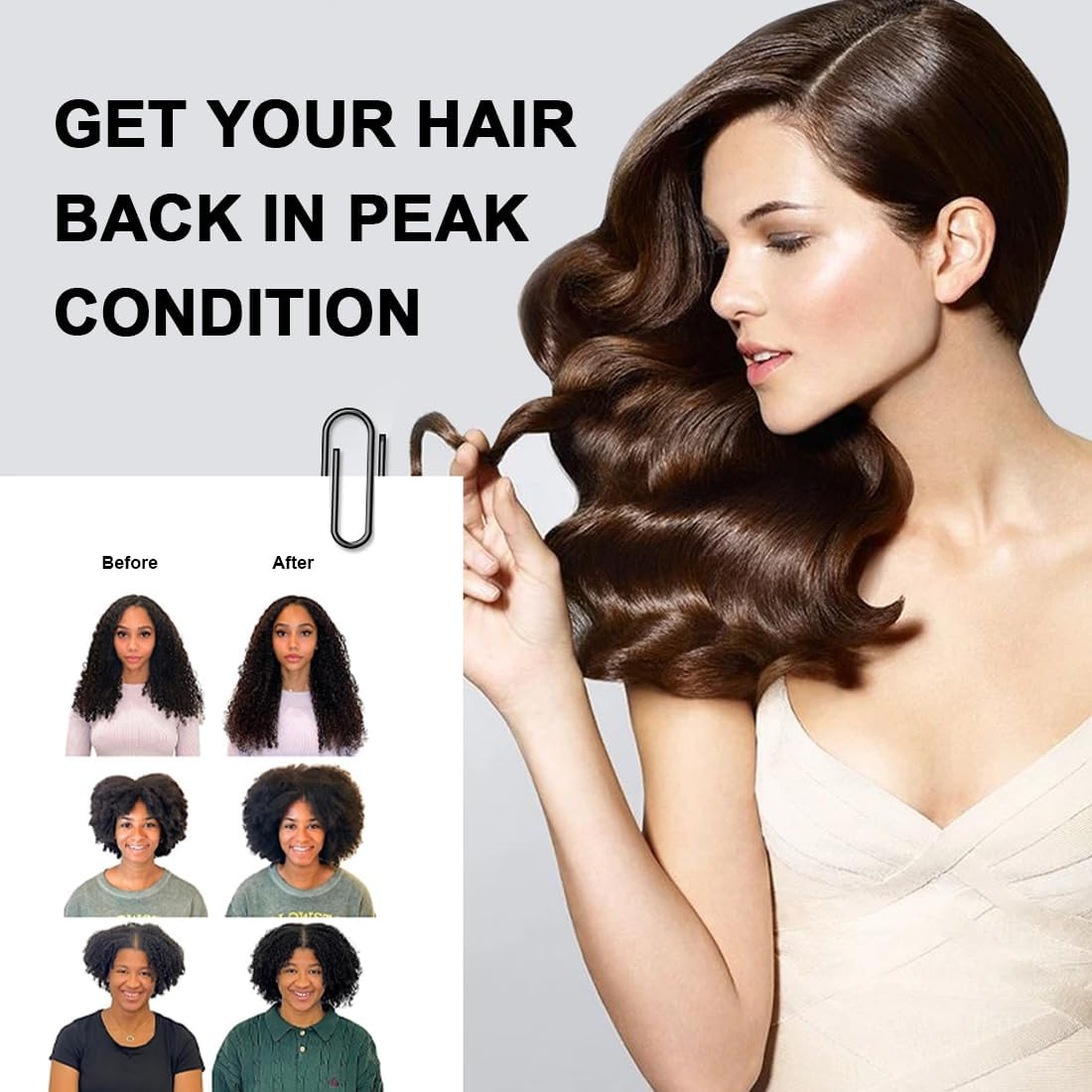 Hair Clips 2 Pack Curlers Curling Iron Curling Net Curling Aid Presented in the Shape of Mesh Hair Accessories image number 1