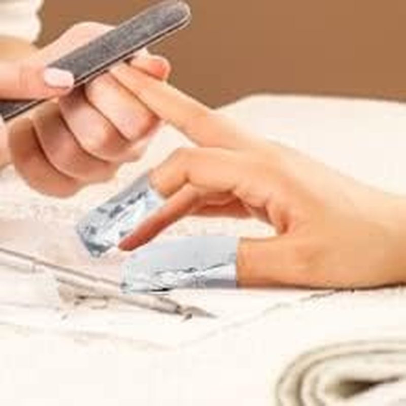 Manicure Towel Remover Tin Foil Nail Polish Film Remover Aluminum Manicure Soak Remover Gel Nail Polish Remover Foil Film Suitable for Manicure Removal image number 5