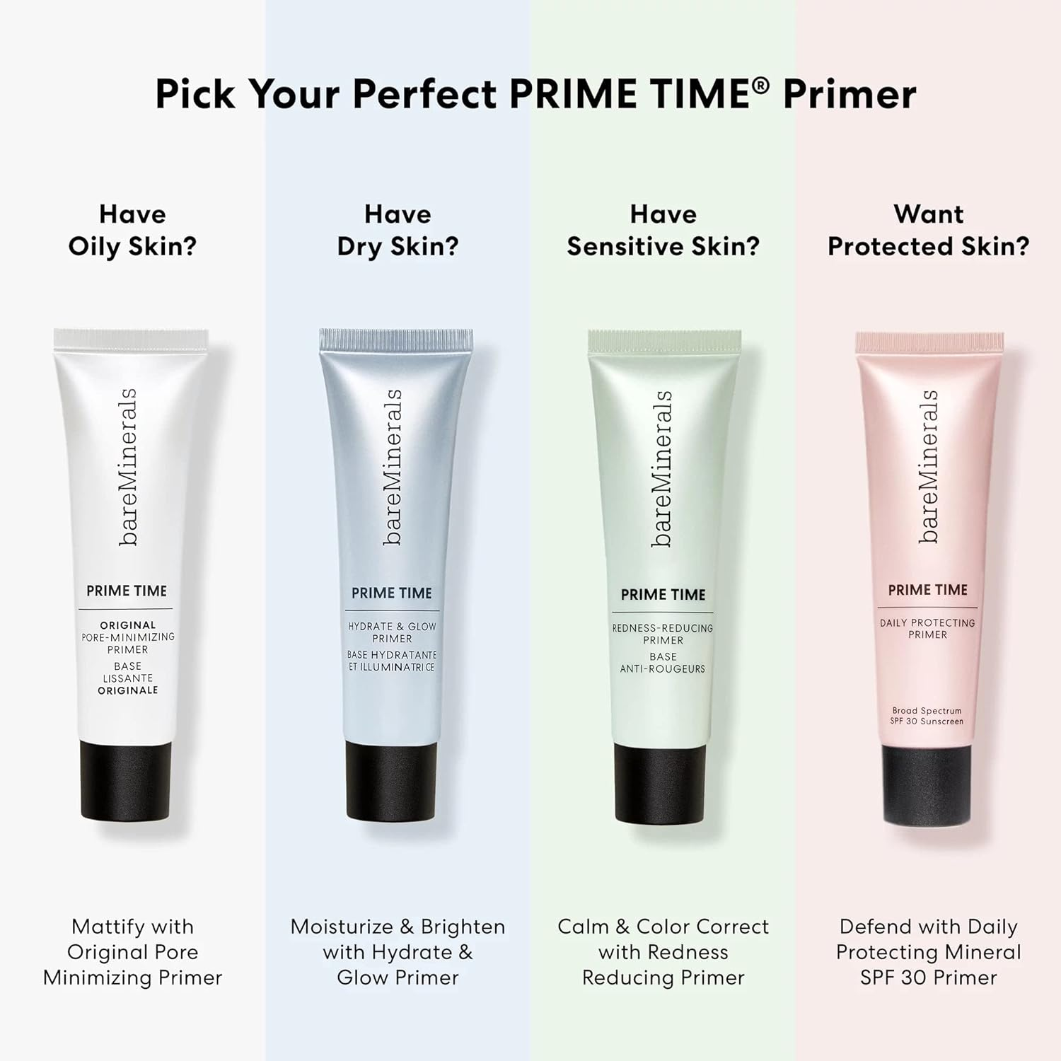 Prime Time Original Pore Minimizing Primer by Bareminerals for Women - 1 Oz Primer image number 1