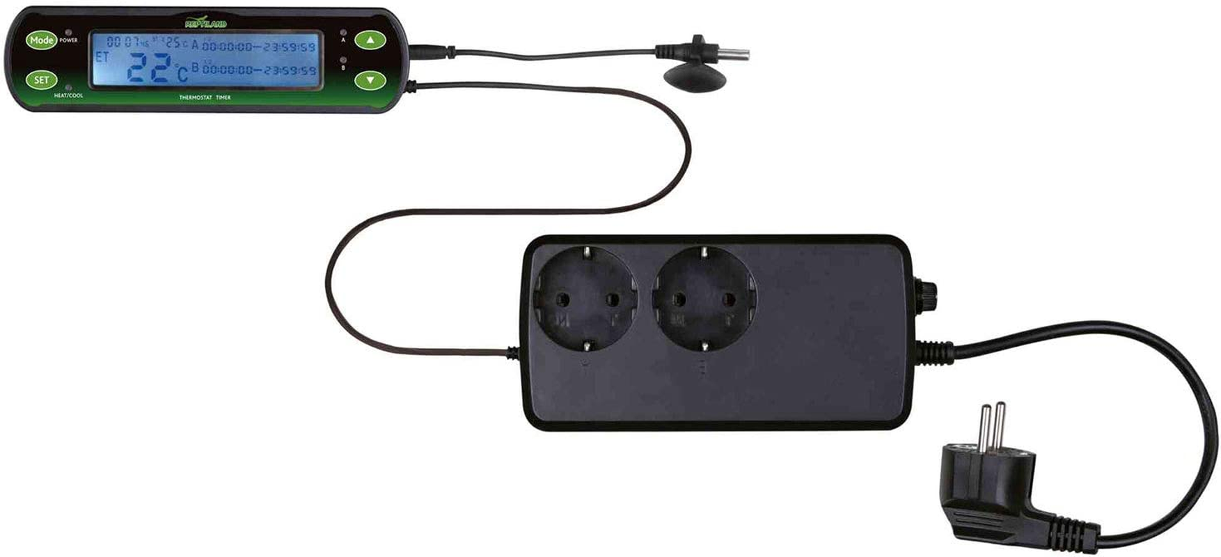 Trixie Digital Thermostat with 2 Circuits, image number 2