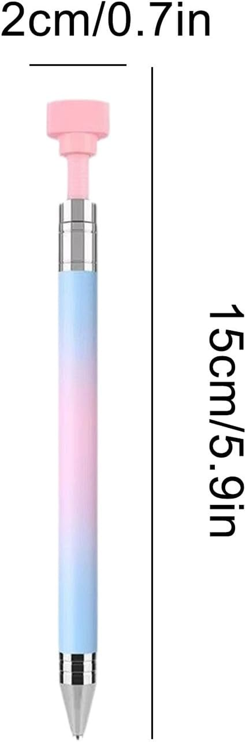 Refillable Wax Pen | Art Accessories | Rhinestone Pickup Tool Pen - for Painting Manicure Jewelry Fixing - White image number 6