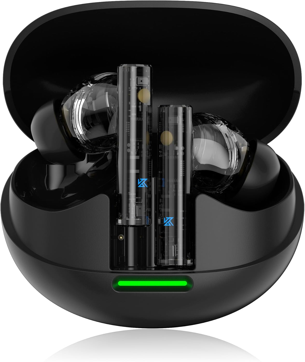 Yinyoo KZ Carol Pro Wireless Earbuds Bluetooth 5.4 35H Playtime Headphones AI Noise Reduction Wireless Headphones with ANC 6 Microphone Hi-Fi Stereo Harman Curve In-Ear Headphones image number 3