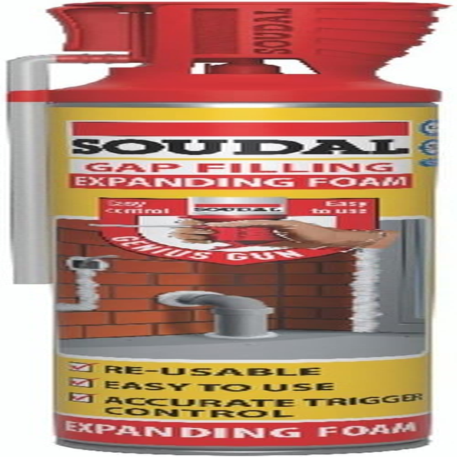 Soudal Genius Gun Gap Filling Expanding Foam 500 Ml