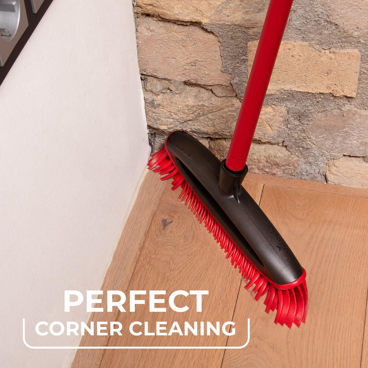 Vileda Always Clean Pet Pro Brush Set, Red, Medium image number 5