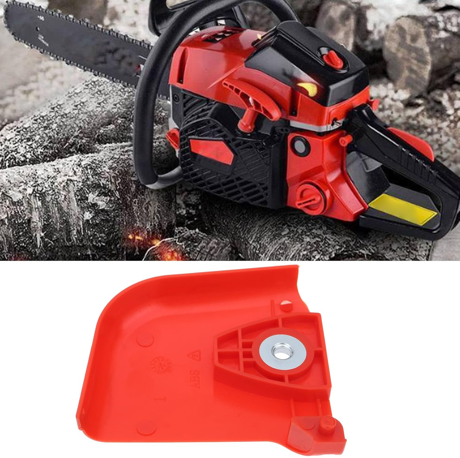 Create Idea Chainsaw Sprocket Side Cover 5-In-1 Multi Tool for 2-Stroke 3 Horsepower Chain Saw Attachment Gear Box