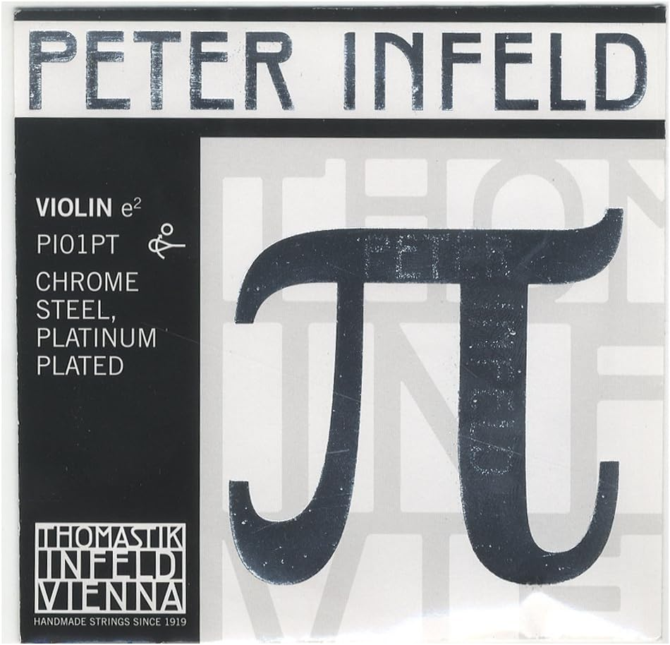 Thomastik 634526 Violin Strings Synthetic Core Peter Infeld Set 4/4 E Tin image number 1