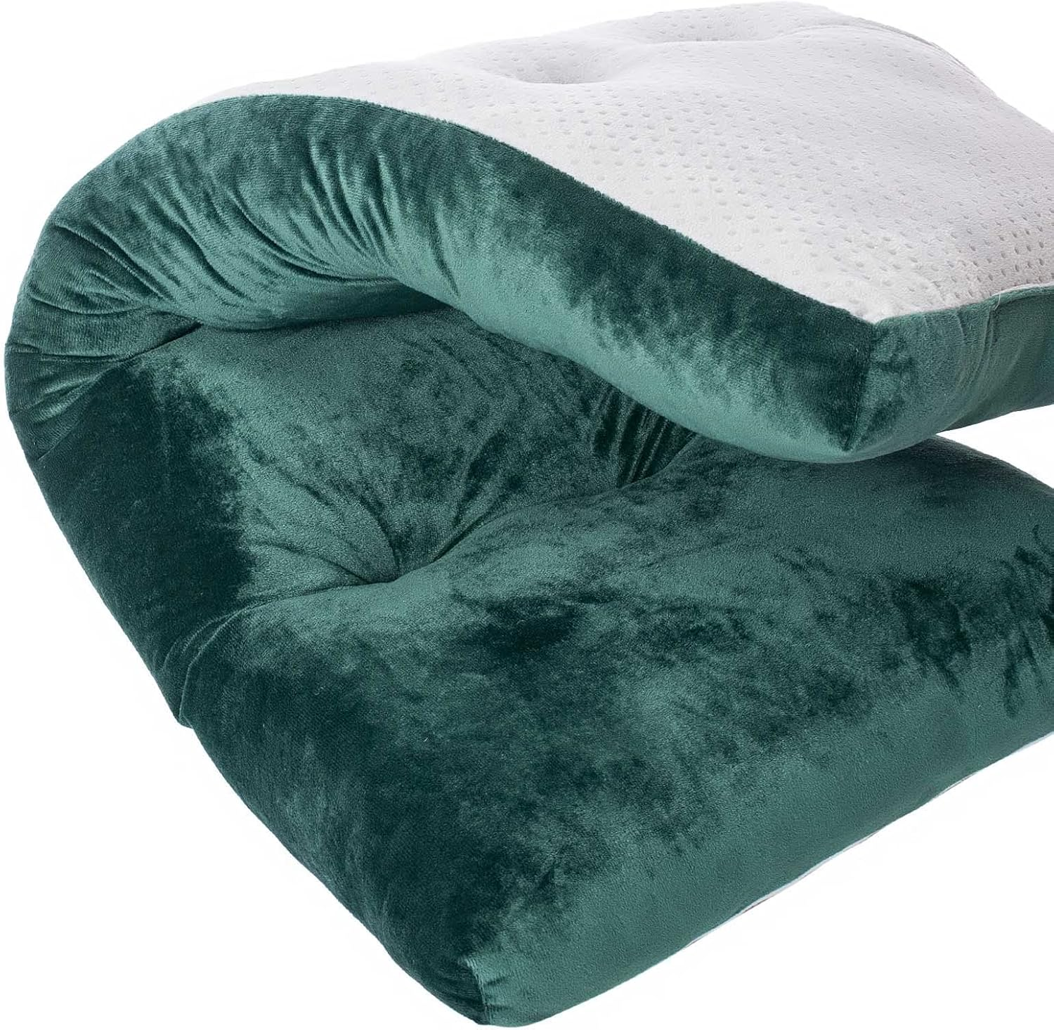 Bench Cushion, Non-Slip Tufted Bench Cushions for Swing, Shoe Storage, Window Seat (36"X14", Dark Green) image number 2