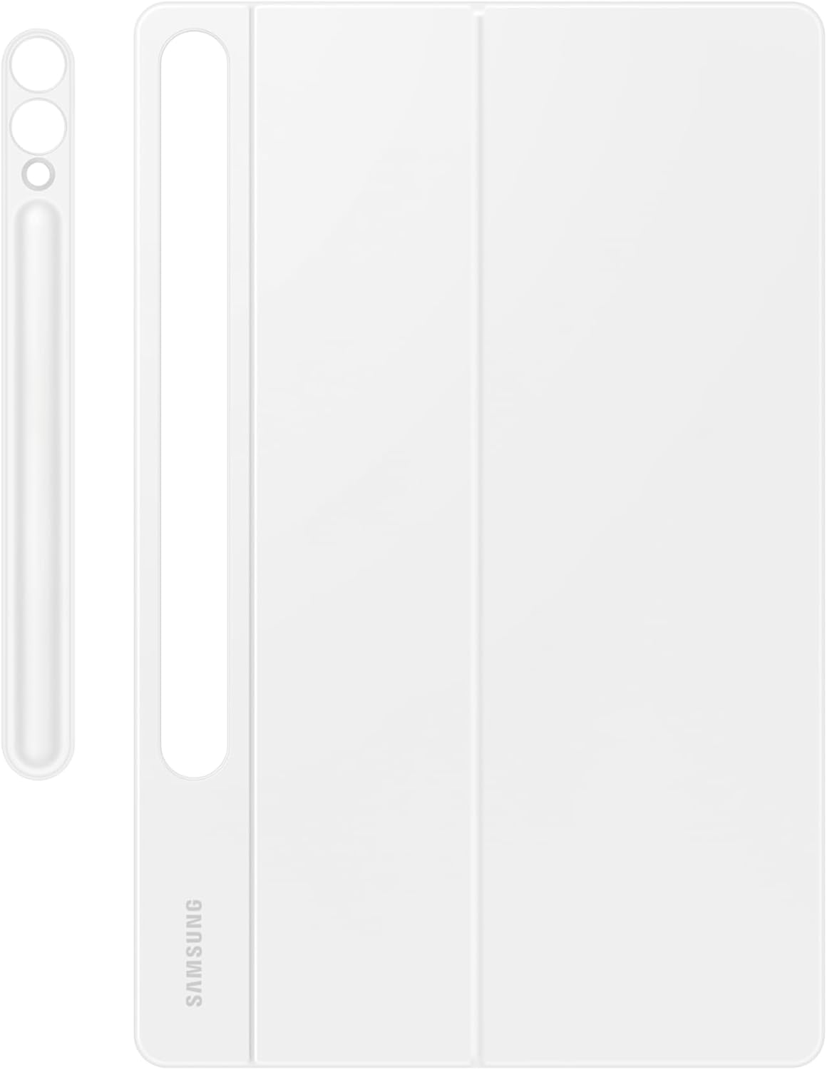Samsung S10+ Book Tablet Cover with AI Key Keyboard, White image number 2
