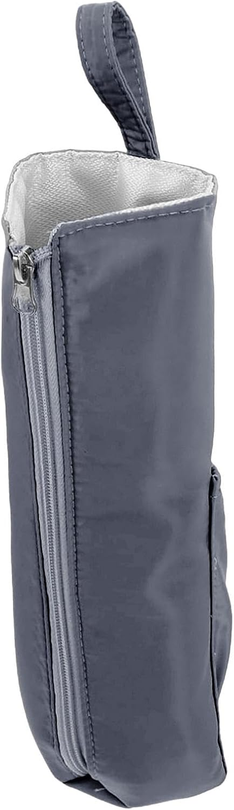 Hair Iron Holder - Hangable Iron Holder | Heat Resistant Storage Bag for Hair Straightener, Bathroom Pouch Organizers for Vanity Organization image number 3