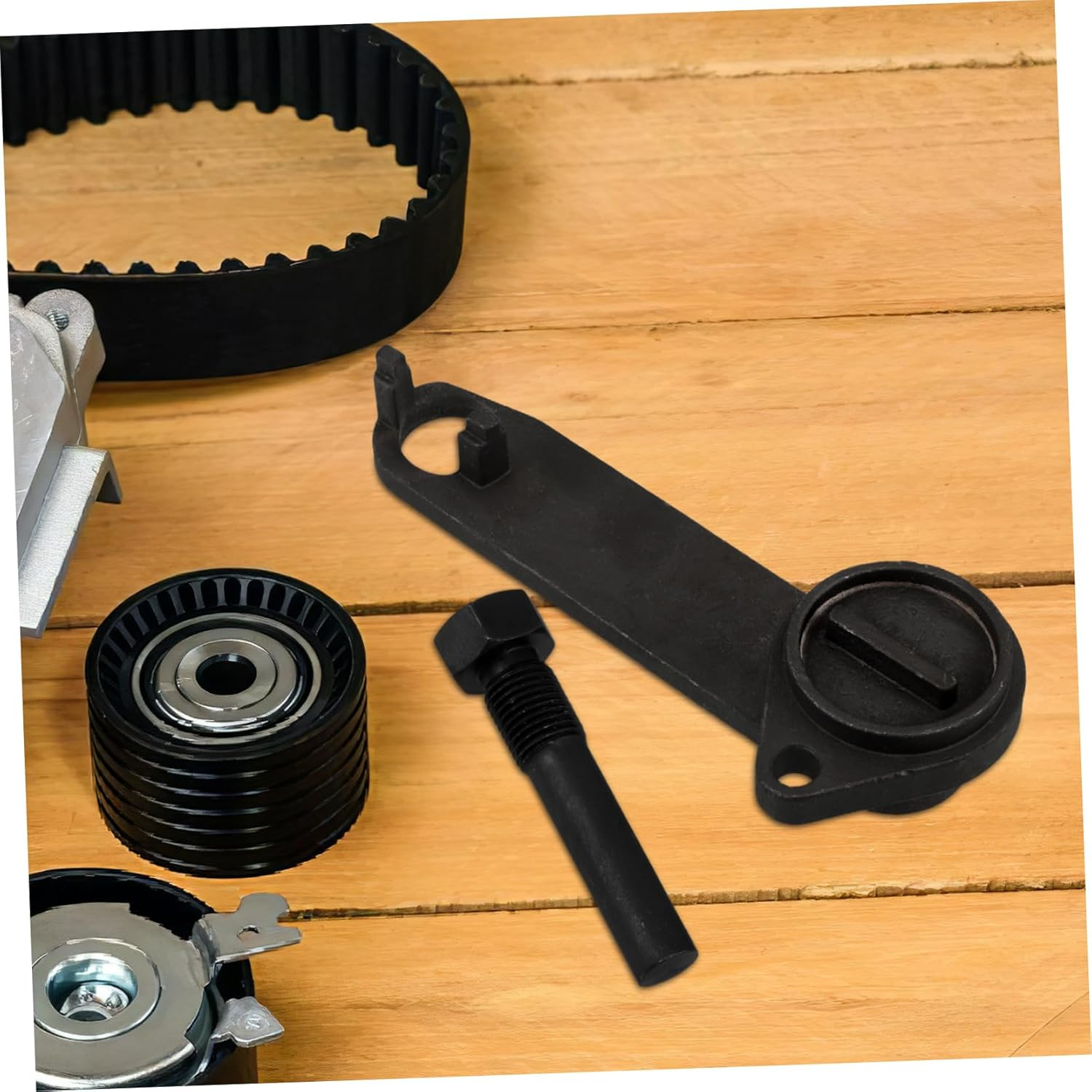 LOORGVEL Automotive Timing Belt Tools Crankshaft Timing Tool Kit for Engine Repair Cam Gear Belt Installation Camshaft image number 6