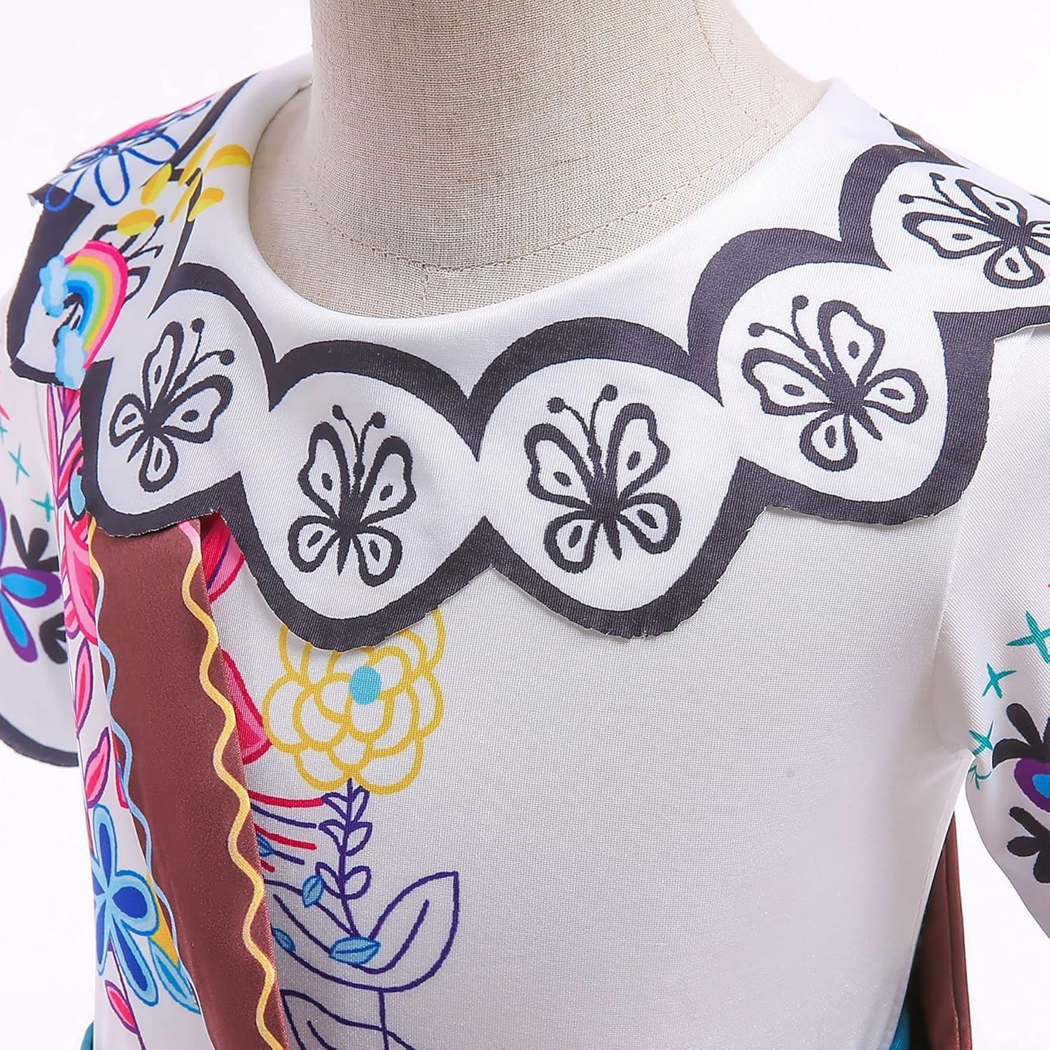 Magic Family Princess Costume Halloween Cosplay Dress up for Girls with Accessories image number 2