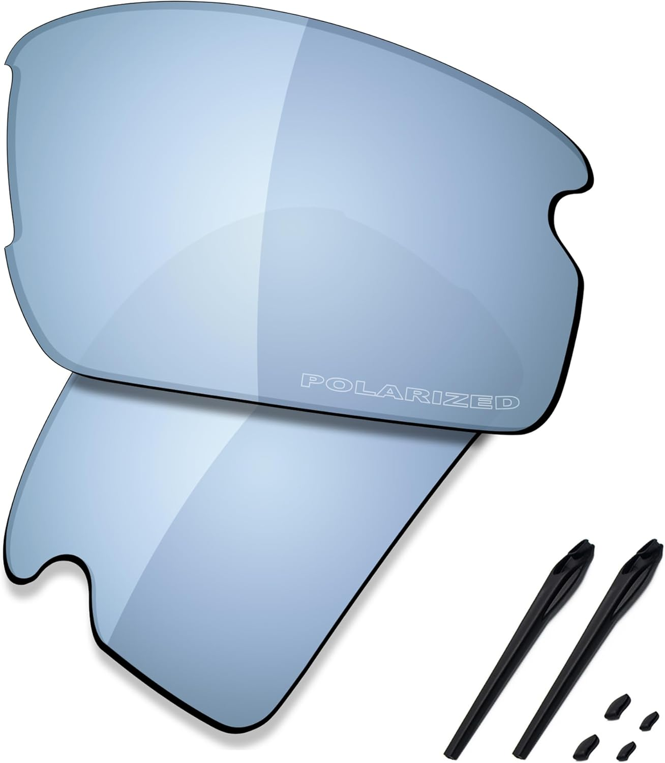 SAUCER Premium Replacement Lenses & Rubber Kits for Oakley Flak 2.0 OO9295 Sunglasses