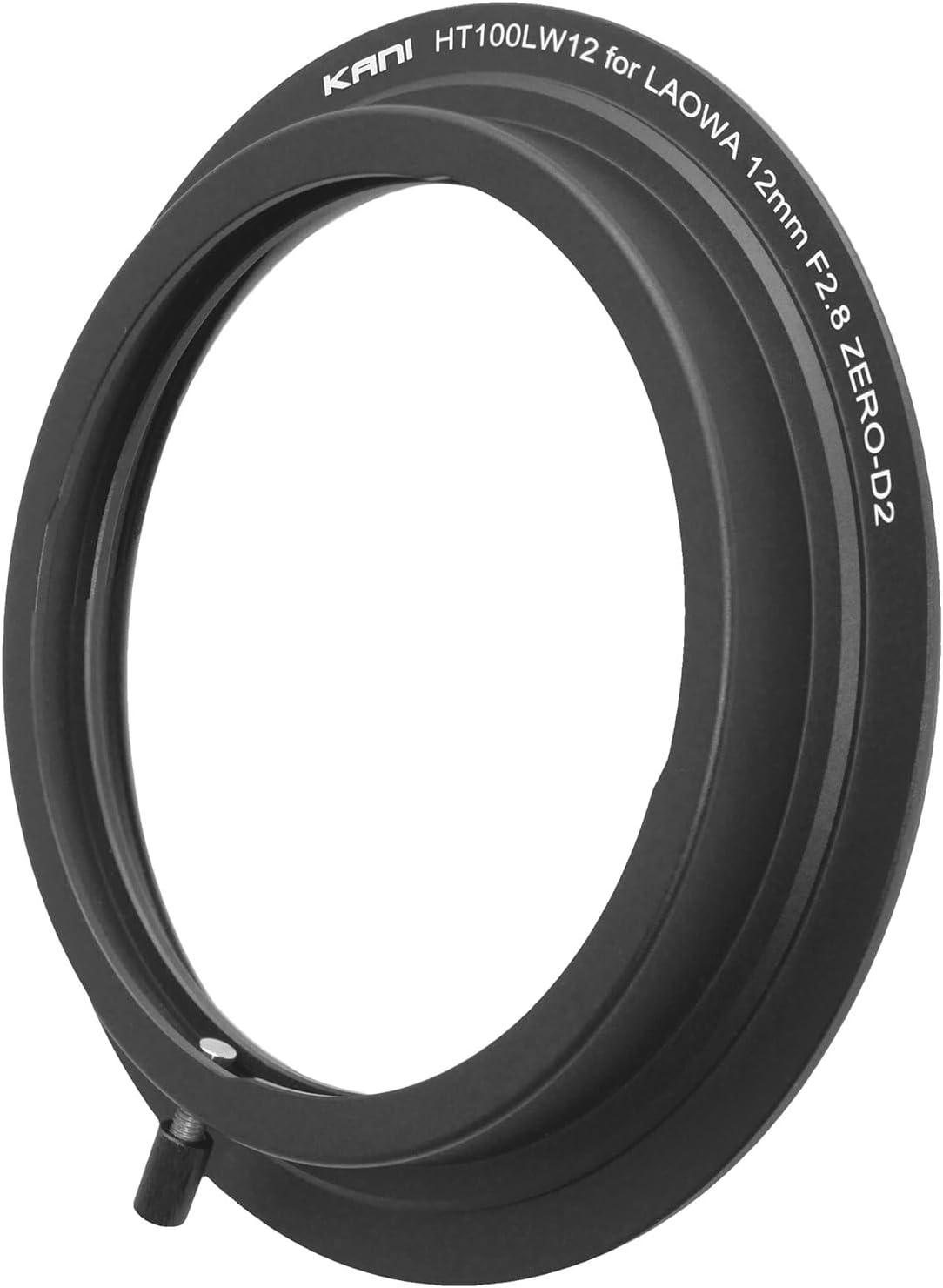 KANI 804631 HT100 III Adapter Ring for Laowa 0.5 Inch (12 Mm) F2.8 Zero-D Ultra Wide Angle Compatible, Filter Holder Sold Separately, Square Filter Accessories, Aluminum image number 4