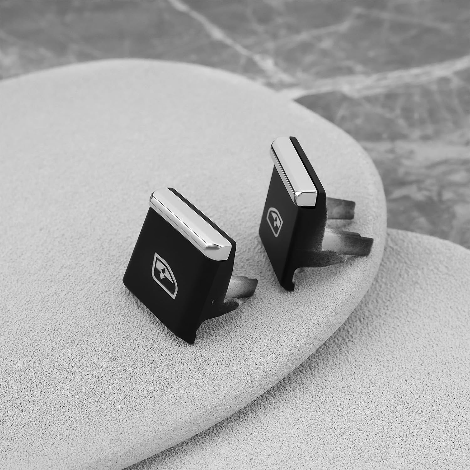 Emagtech 2Pcs Driver'S Seat Power Window Switch Button Covers Compatible with Porsche Cayenne 2011-2018 (No. 1-2) image number 6