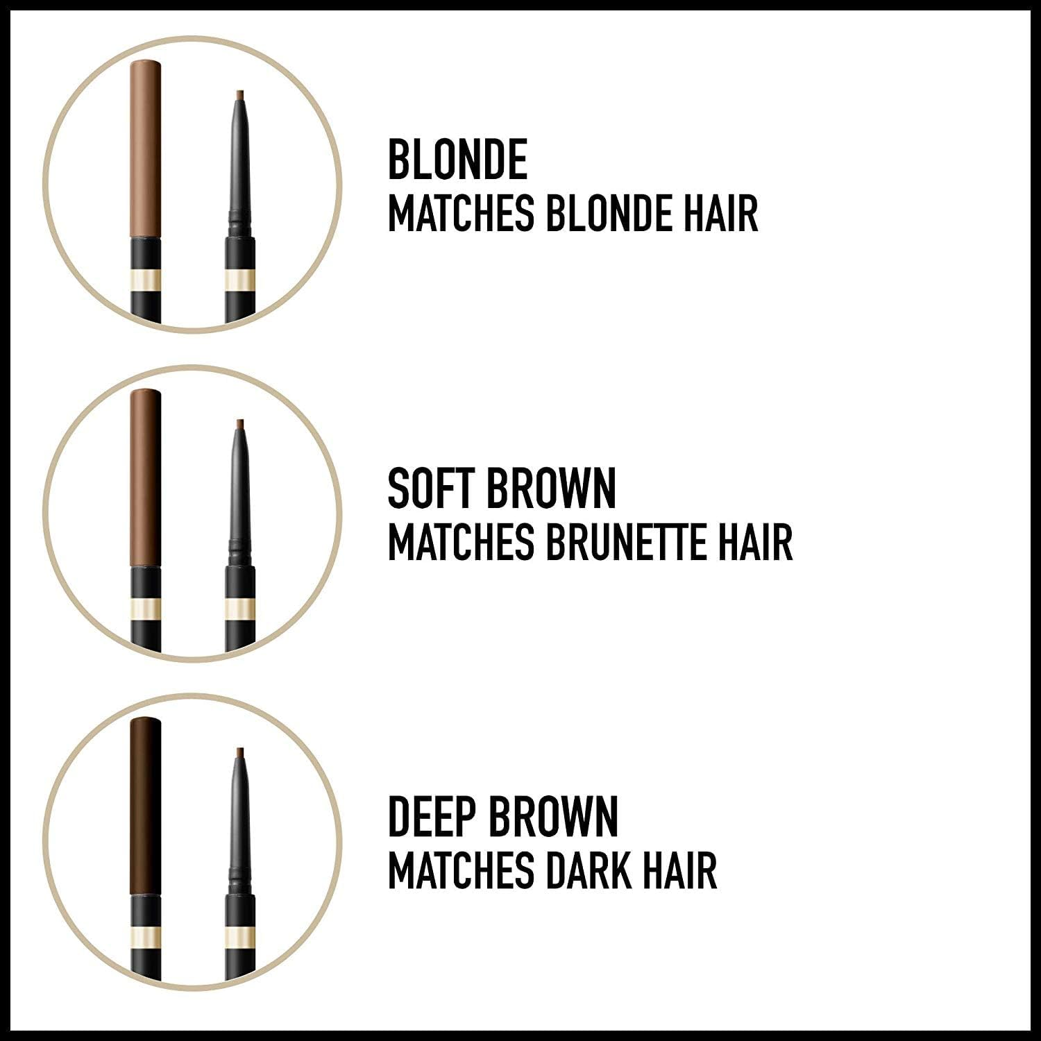 Max Factor Brow Shaper, 30 Deep Brown (81615698) image number 5