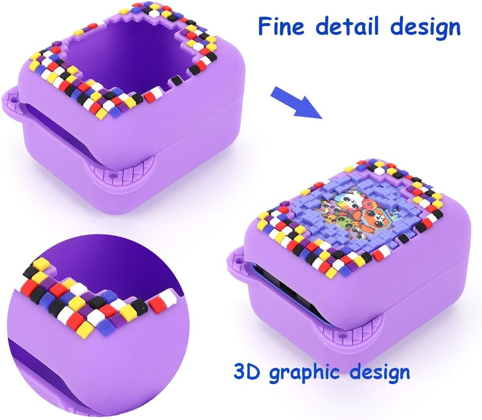 Silicone Cover Case for Bitzee Digital Pet Interactive Virtual Toy Protective Case anti Drop Protective Skin Sleeve Washable with Lanyard for Bitzee Digital Pet Interactive Virtual Toy image number 2