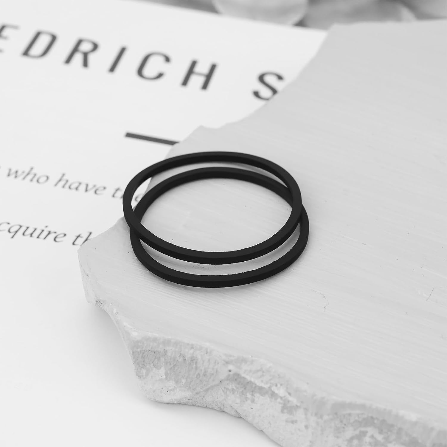 SING F LTD 10PCS Square Cassette Tape Machine Belt Diameter 25Mm Wire Diameter 1.2Mm Circumference 78Mm for Recorder Walkman Repeater DVD Drive