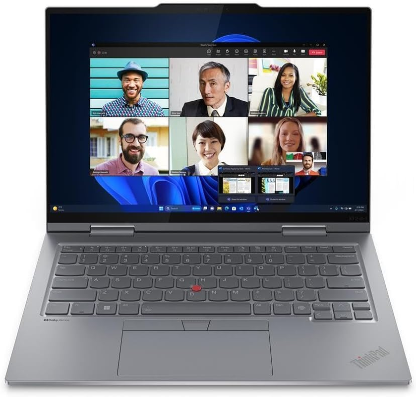Lenovo Thinkpad X1 2-In-1 Gen 9 14" WUXGA IPS Touch Ultra 7 155U 16GB RAM 512GB SSD AI Boost Wifi 6E W11P Laptop image number 2