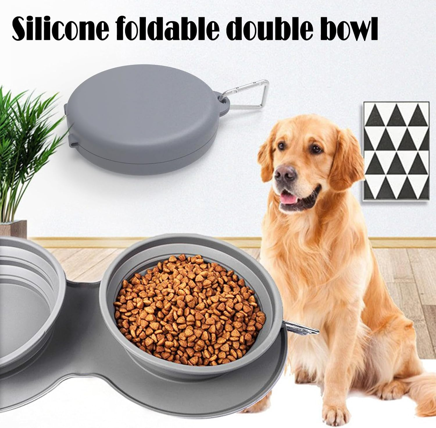 Dog Bowl, Cat Bowl, Flat anti Slinging Bowl, Feeding Bowl, Large Dogs, Small Cats, Cat Bowl, Accessories Cat Plate, Dog Bowl Raised image number 3