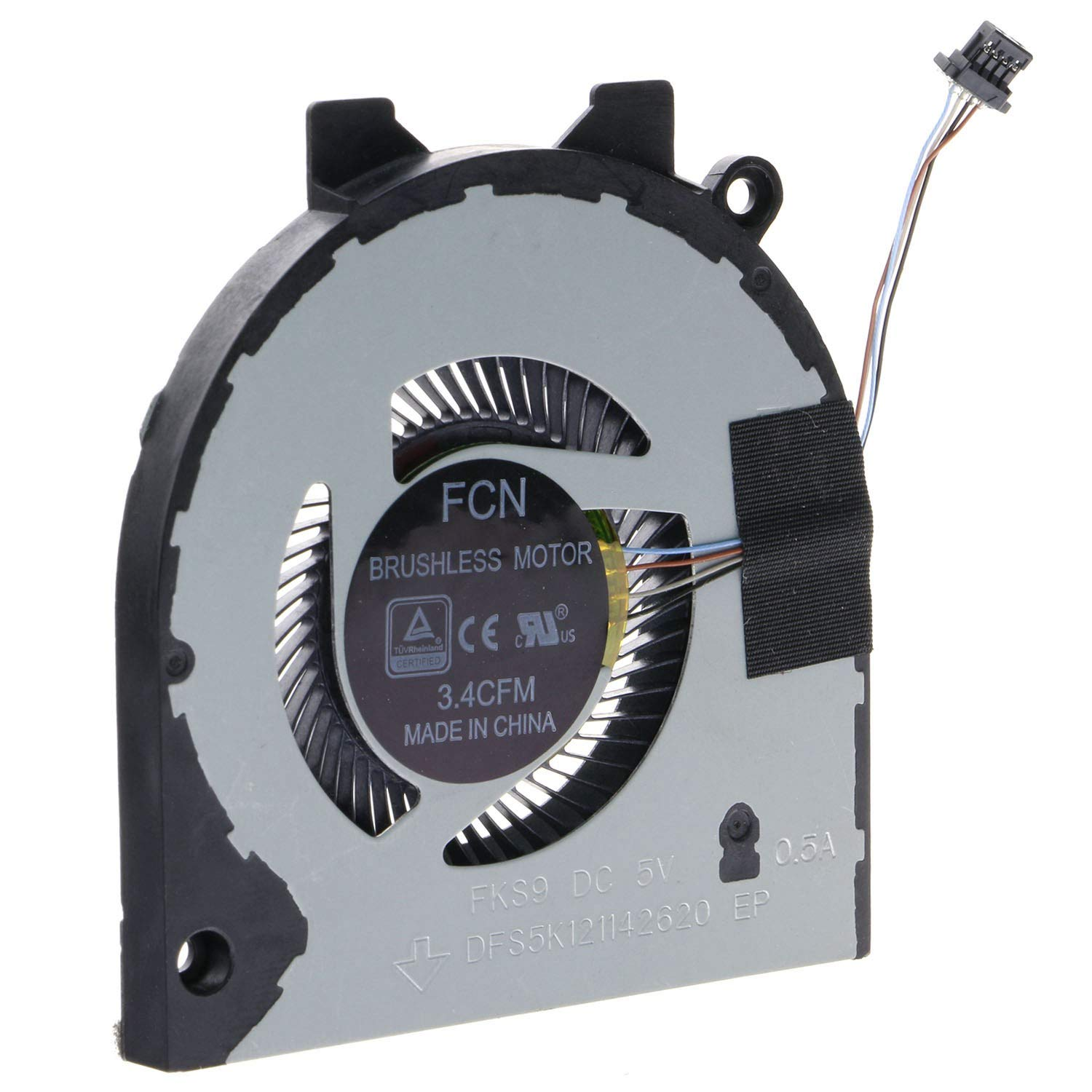 Cooling Fan for DELL INSPIRON 5482 P93G 5488 5580 5581 5481 0G0D3G G0D3G image number 2
