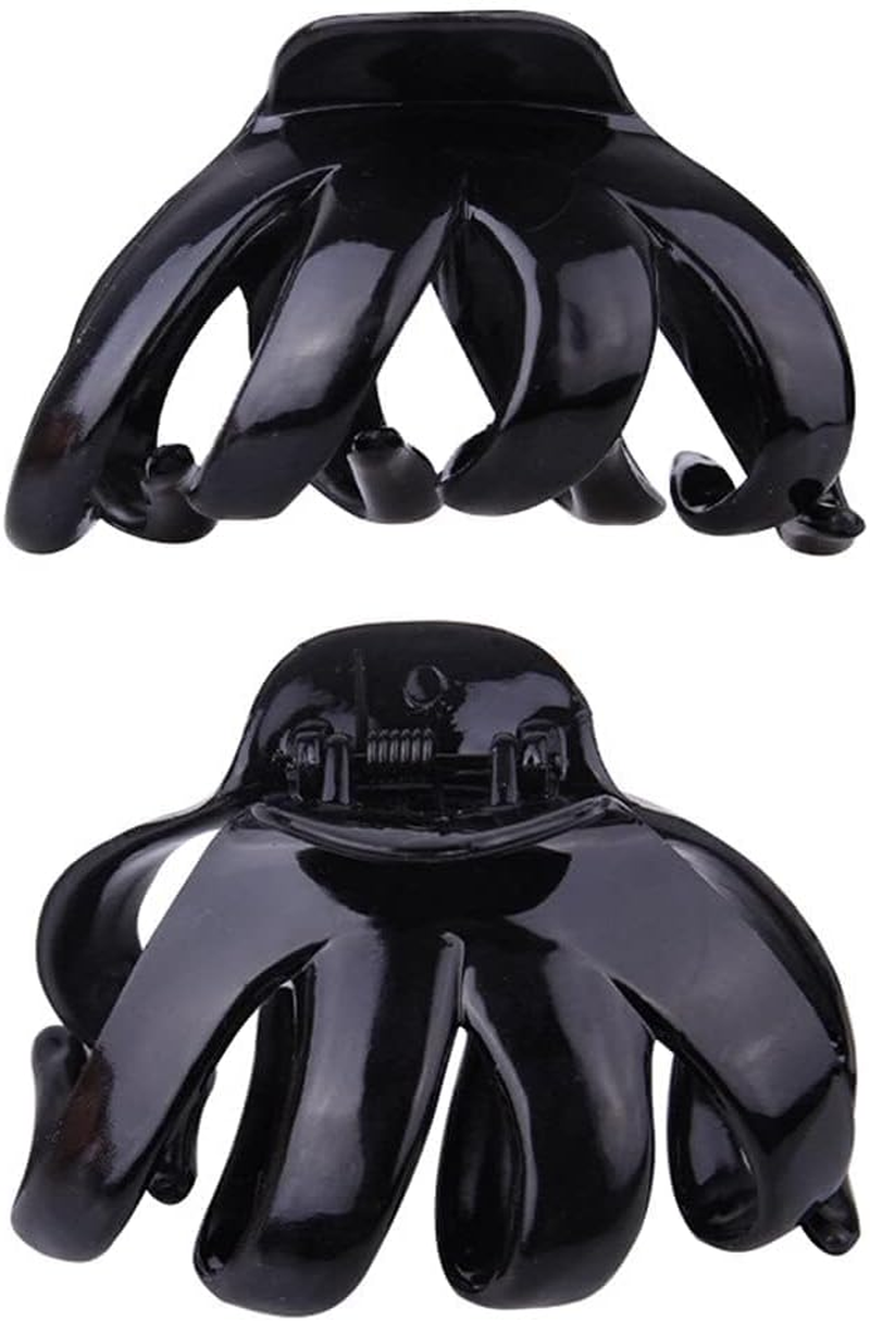 Pack of 4 Hair Clips Large Thick Hair - Hair Clips Octopus Hair Clips for Thick Hair Non-Slip Hair Clips Women Vintage Hair Accessories Girls image number 2