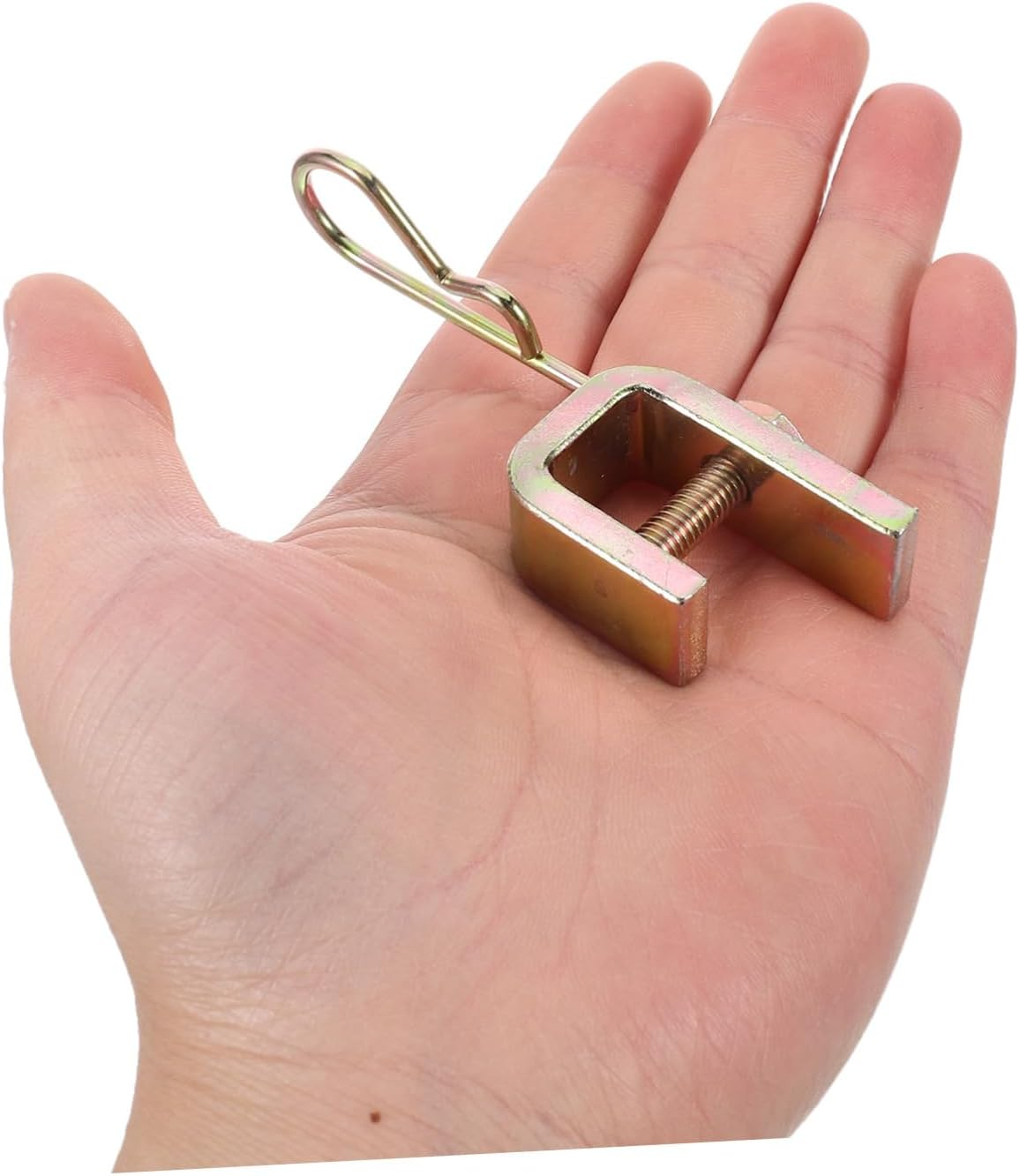 DINHEAROM 10Pcs Heavy Duty Iron Valve Stem Extender Clips for Trucks Cars Suvs Stable Dual Wheels Tire Valve Extension Holder Easy Attach Detach Air Leak Fixing Clamp