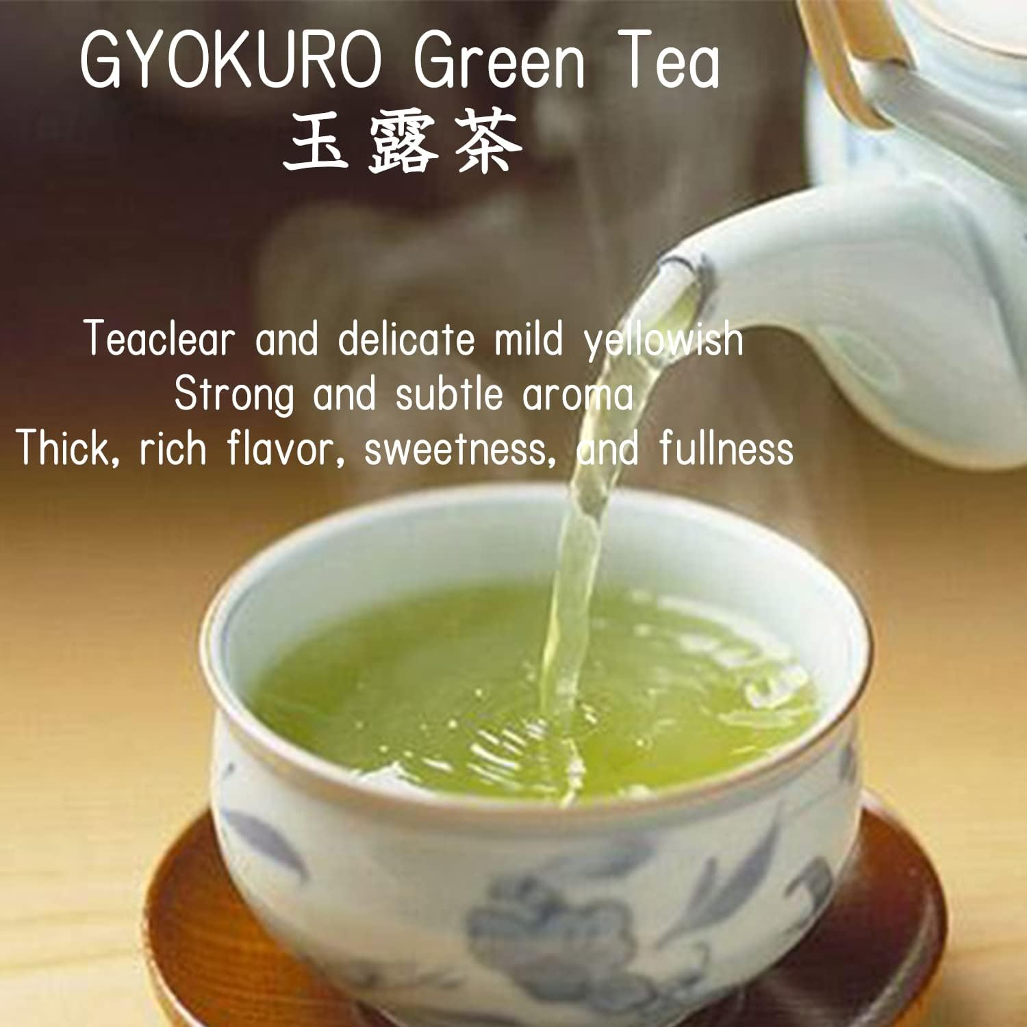 Otsuka Green Tea Co - Organic Gyokuro Green Tea 50G - Loose Leaf Green Tea - Imported from Japan image number 5