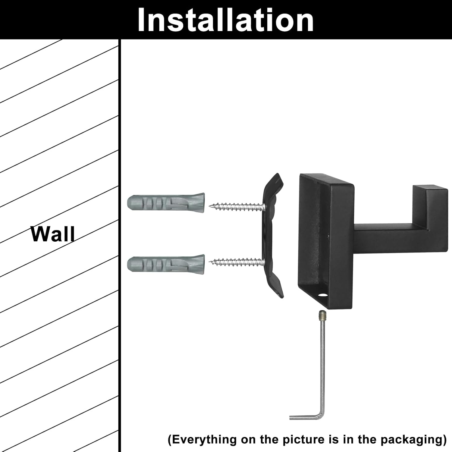 Ibosins 4 Pack Towel Hooks Hand Towel Holder for Bathroom Wall Livingroom Bedroom Kitchen Closet Heavy Duty Stainless Steel Hook Hanger for Robe, Bath Towel, Coat (Square Matte Black) - 4, Brushed Red Antique Bronze image number 3