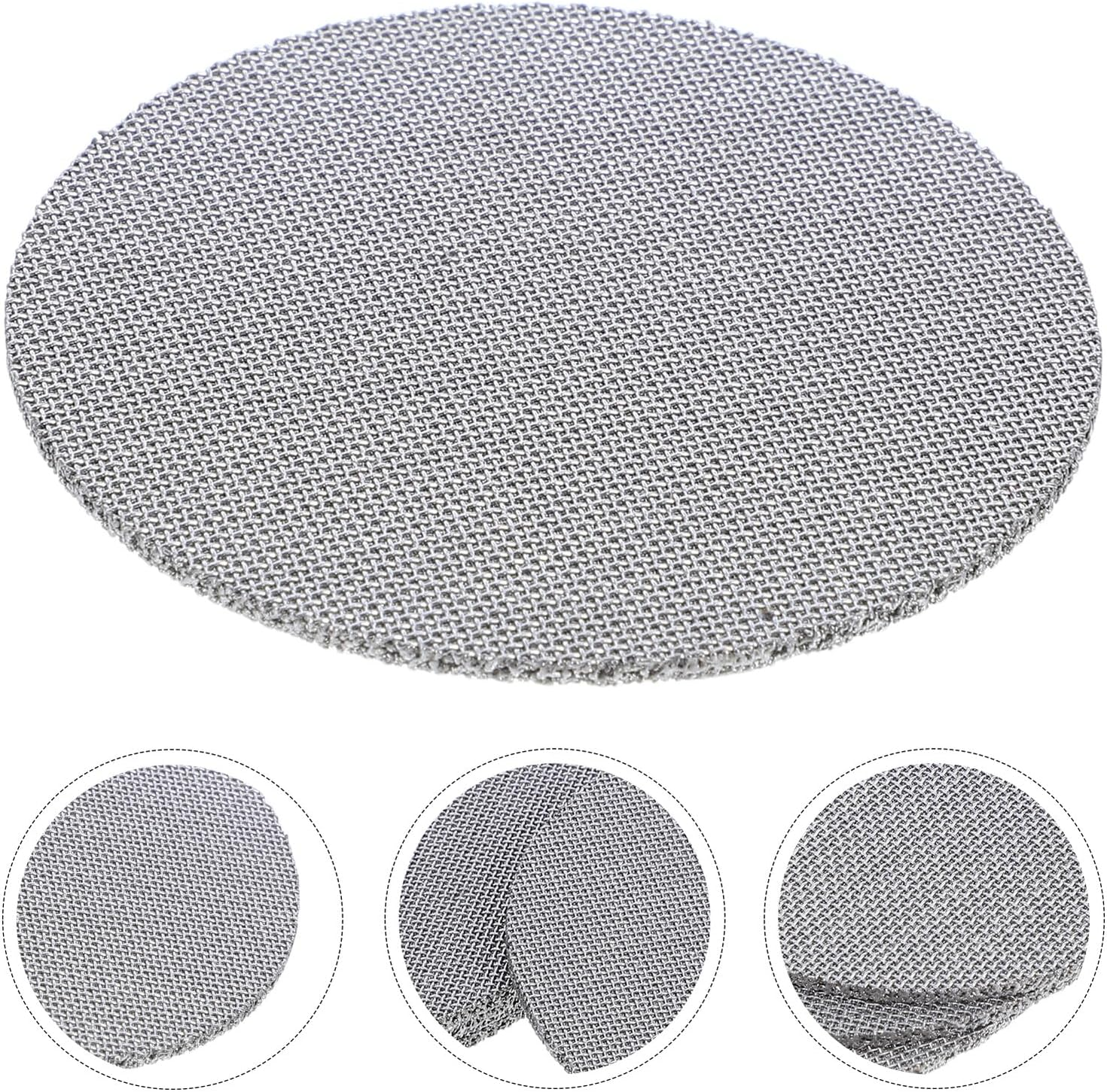 CORHAD 4Pcs 51Mm Stainless Steel Espresso Puck Screen Set, 1.7Mm Thick Reusable Coffee Filter Mesh for Portafilter Basket, Sturdy Coffee Stainless Filter Basket for Espresso Machine image number 3